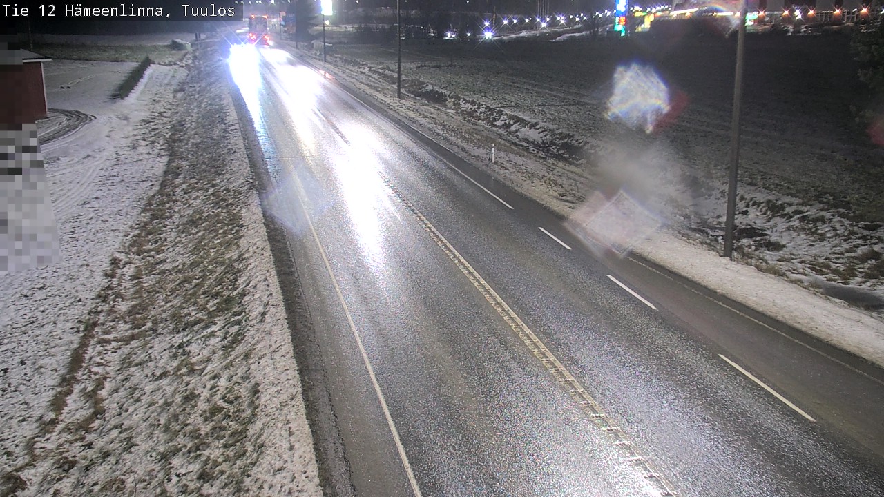 Weather Camera Image Väg 12 Hämeenlinna, Tuulos, Hämeenlinna, Kanta-Häme