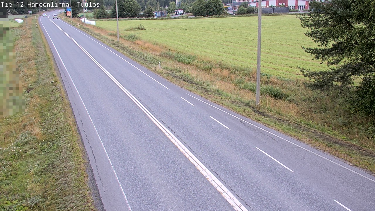 Weather Camera Image Road 12 Hämeenlinna, Tuulos, Hämeenlinna, Kanta-Häme