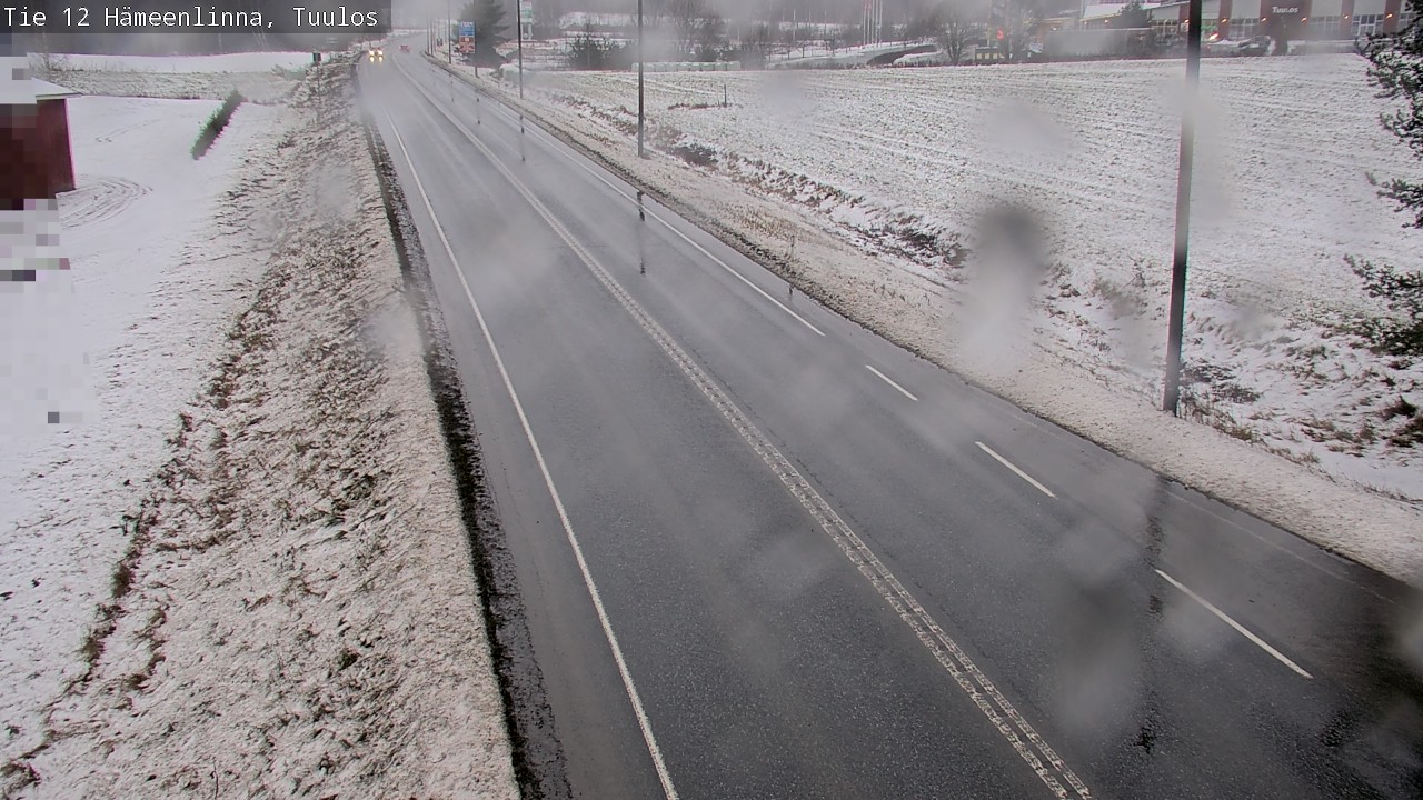Weather Camera Image Väg 12 Hämeenlinna, Tuulos, Hämeenlinna, Kanta-Häme