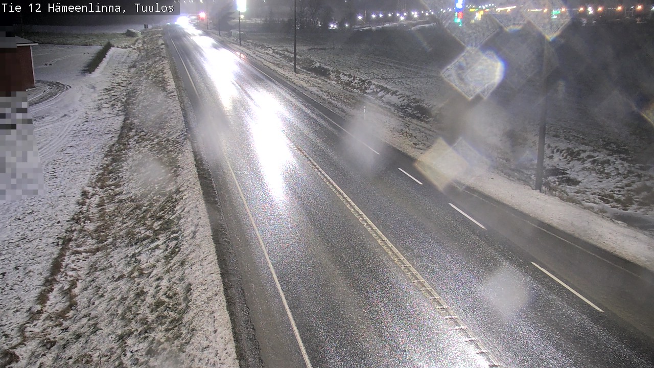 Weather Camera Image Väg 12 Hämeenlinna, Tuulos, Hämeenlinna, Kanta-Häme