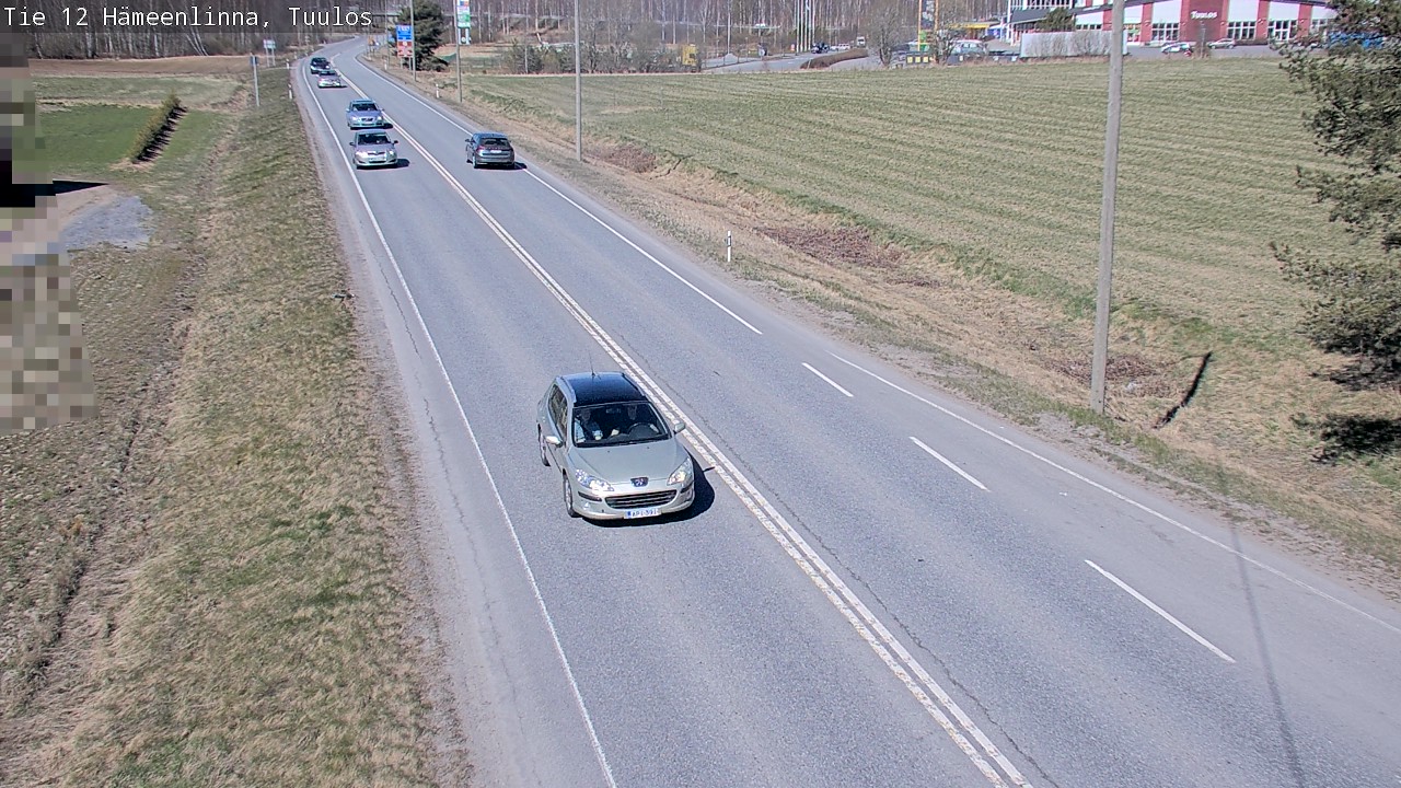 Kelikamerat Kuva Tie 12 Hämeenlinna, Tuulos, Hämeenlinna, Kanta-Häme
