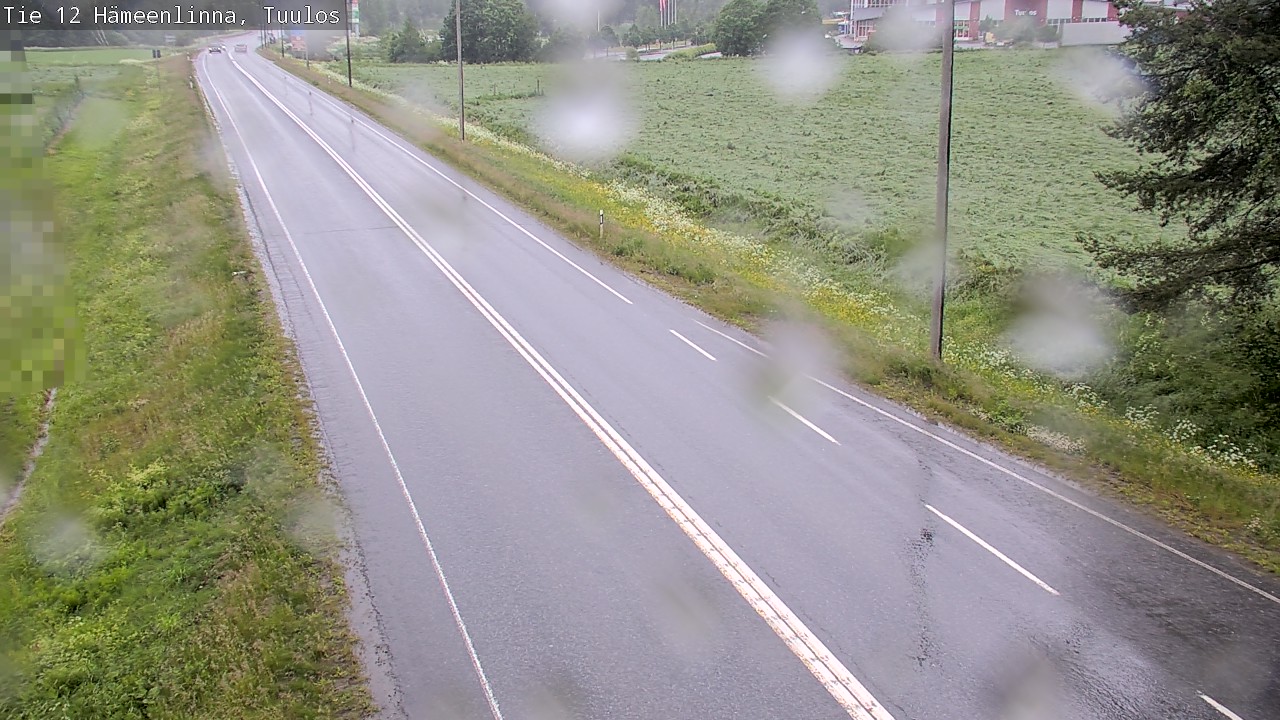 Weather Camera Image Road 12 Hämeenlinna, Tuulos, Hämeenlinna, Kanta-Häme