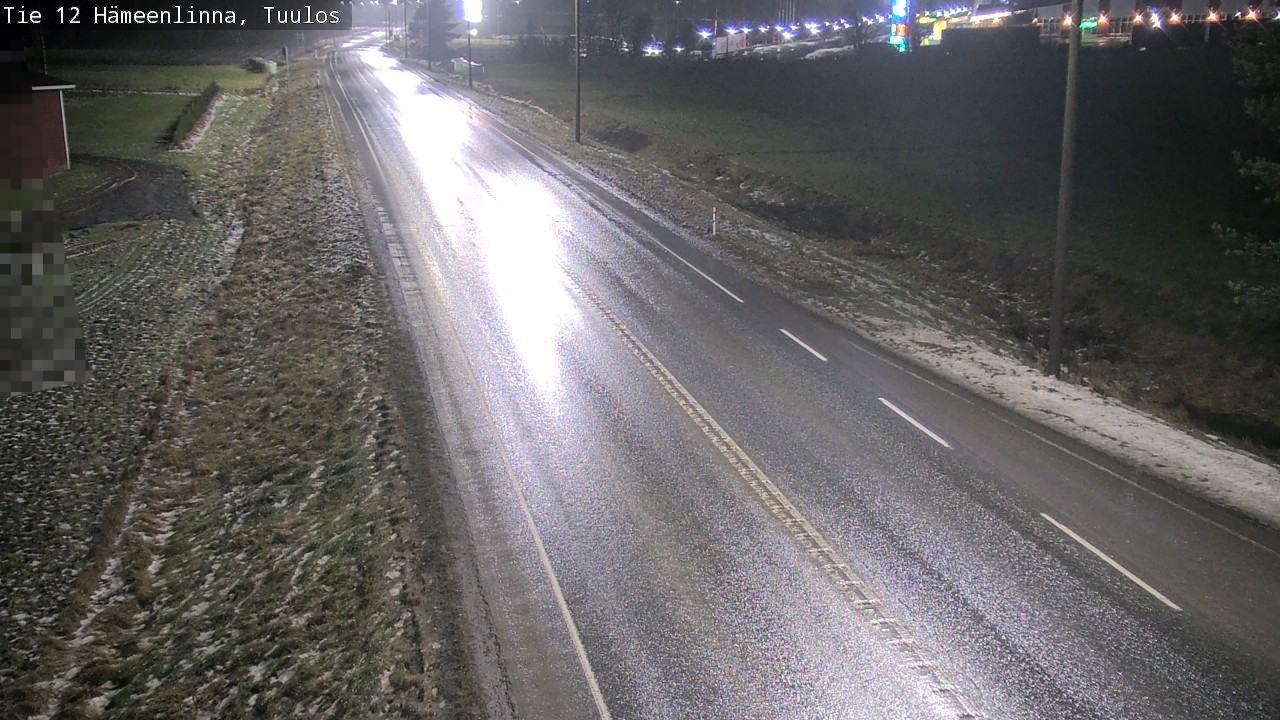 Weather Camera Image Väg 12 Hämeenlinna, Tuulos, Hämeenlinna, Kanta-Häme