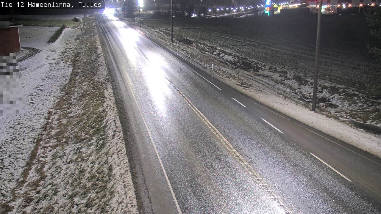 Weather Camera Image Väg 12 Hämeenlinna, Tuulos, Hämeenlinna, Kanta-Häme