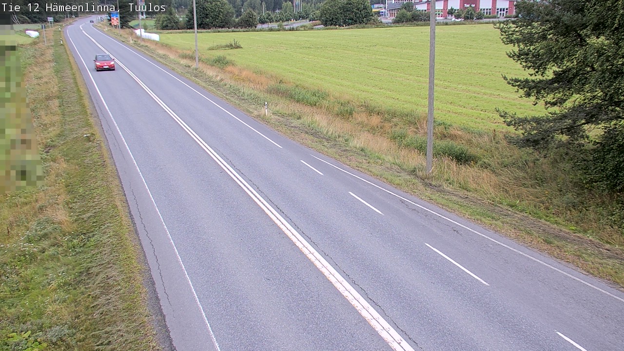 Weather Camera Image Road 12 Hämeenlinna, Tuulos, Hämeenlinna, Kanta-Häme