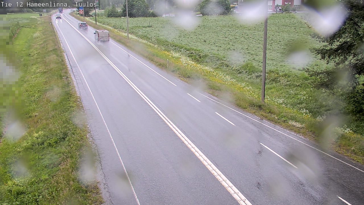 Weather Camera Image Road 12 Hämeenlinna, Tuulos, Hämeenlinna, Kanta-Häme