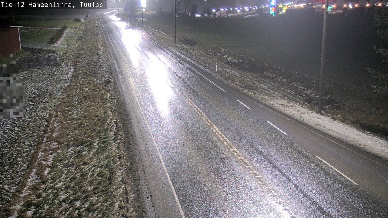 Weather Camera Image Väg 12 Hämeenlinna, Tuulos, Hämeenlinna, Kanta-Häme