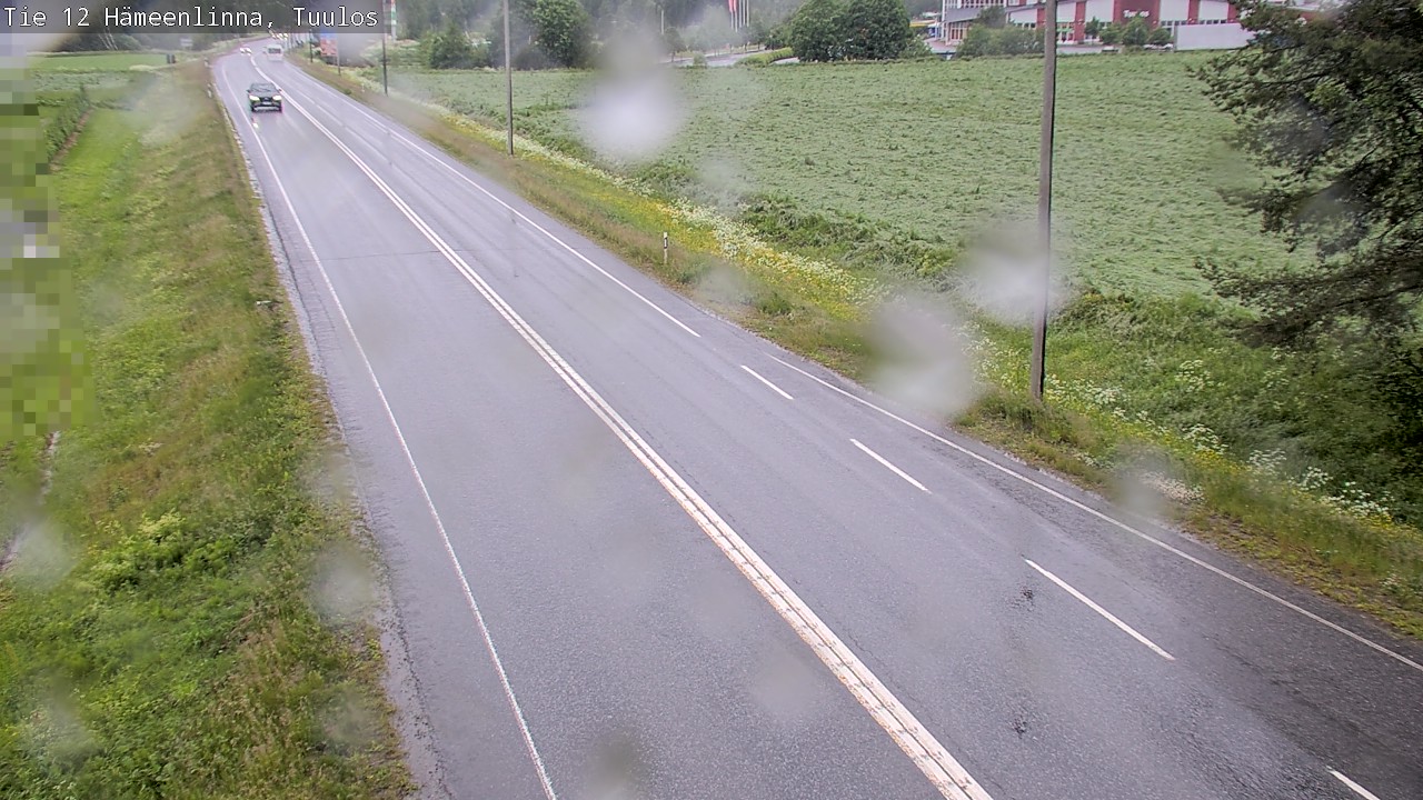 Weather Camera Image Road 12 Hämeenlinna, Tuulos, Hämeenlinna, Kanta-Häme