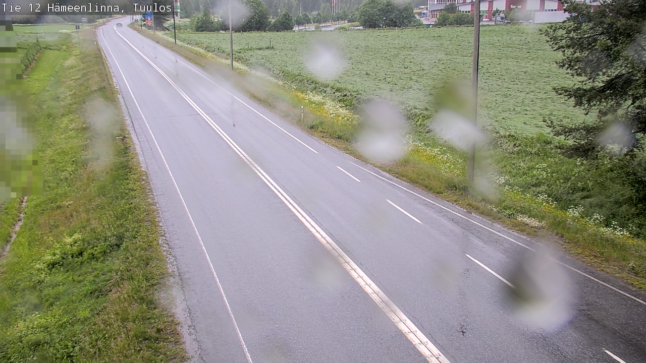 Weather Camera Image Road 12 Hämeenlinna, Tuulos, Hämeenlinna, Kanta-Häme