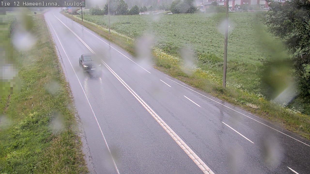 Weather Camera Image Road 12 Hämeenlinna, Tuulos, Hämeenlinna, Kanta-Häme