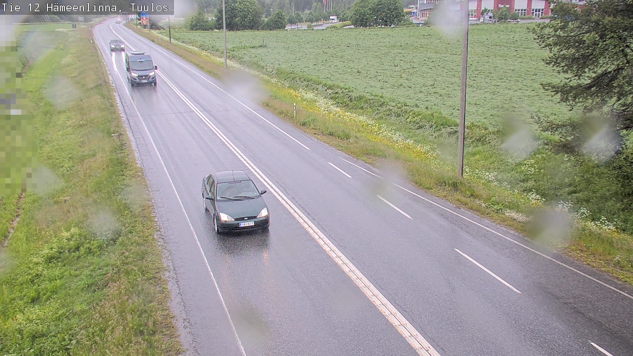 Weather Camera Image Road 12 Hämeenlinna, Tuulos, Hämeenlinna, Kanta-Häme