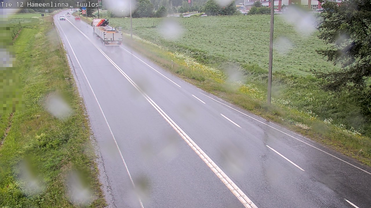 Weather Camera Image Road 12 Hämeenlinna, Tuulos, Hämeenlinna, Kanta-Häme