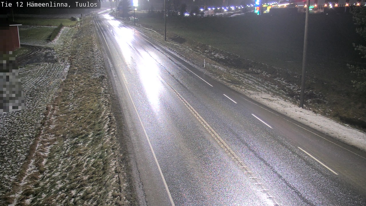 Weather Camera Image Väg 12 Hämeenlinna, Tuulos, Hämeenlinna, Kanta-Häme