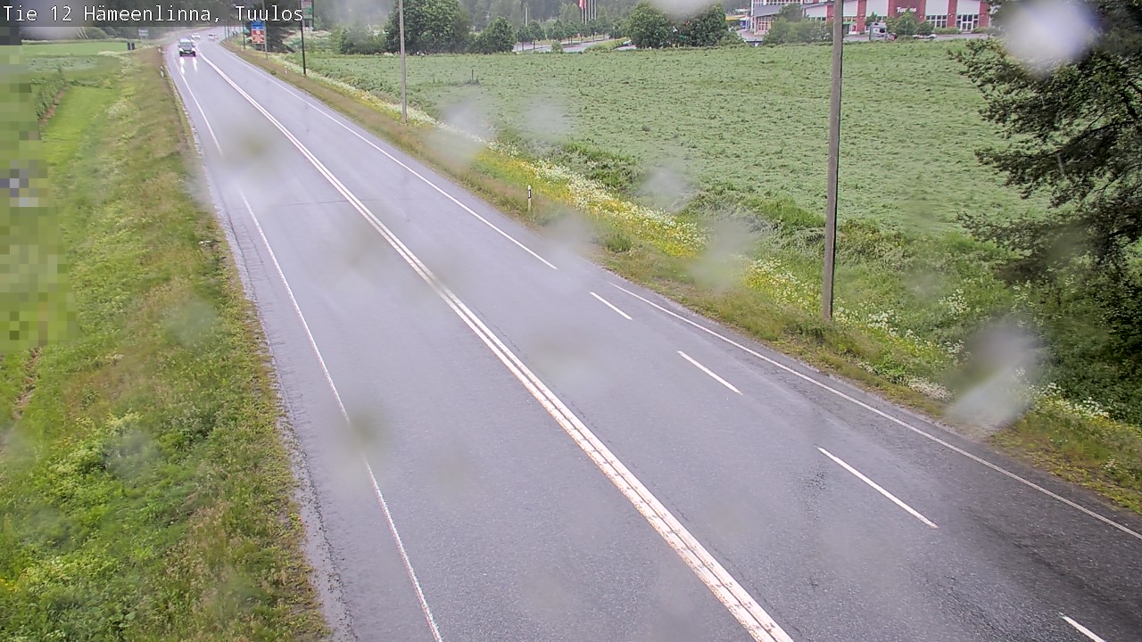 Weather Camera Image Road 12 Hämeenlinna, Tuulos, Hämeenlinna, Kanta-Häme