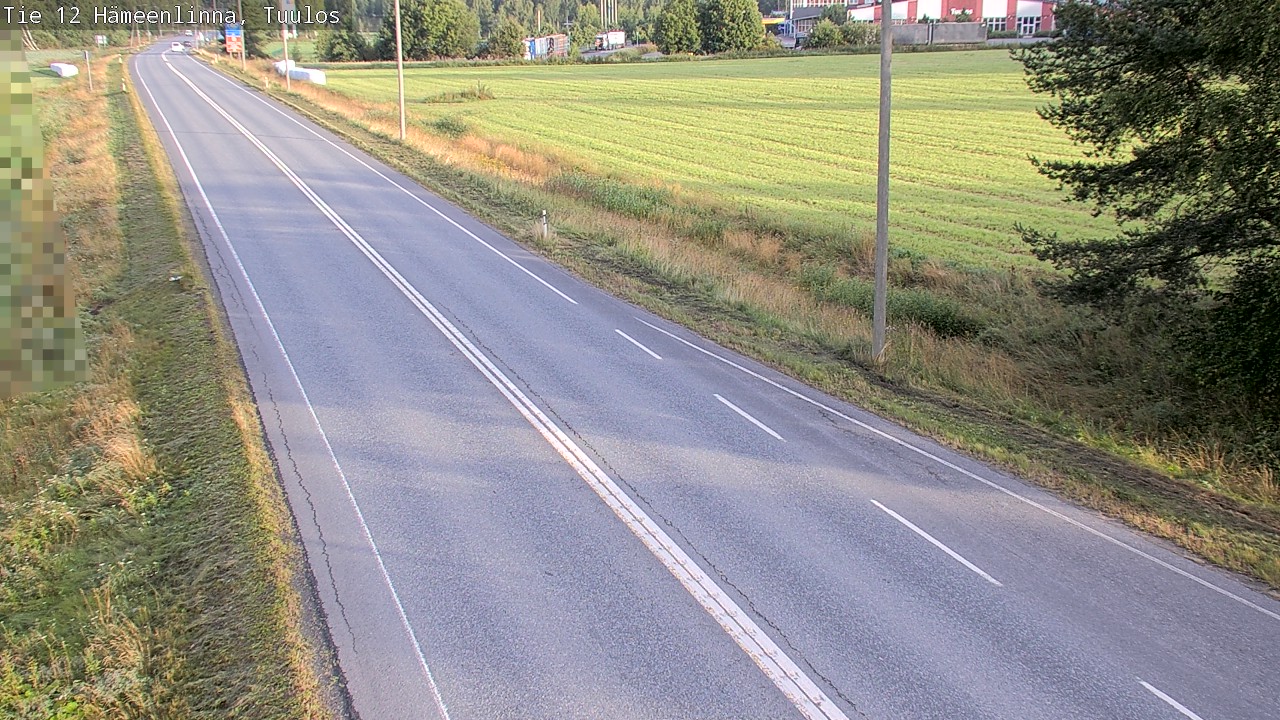 Weather Camera Image Road 12 Hämeenlinna, Tuulos, Hämeenlinna, Kanta-Häme