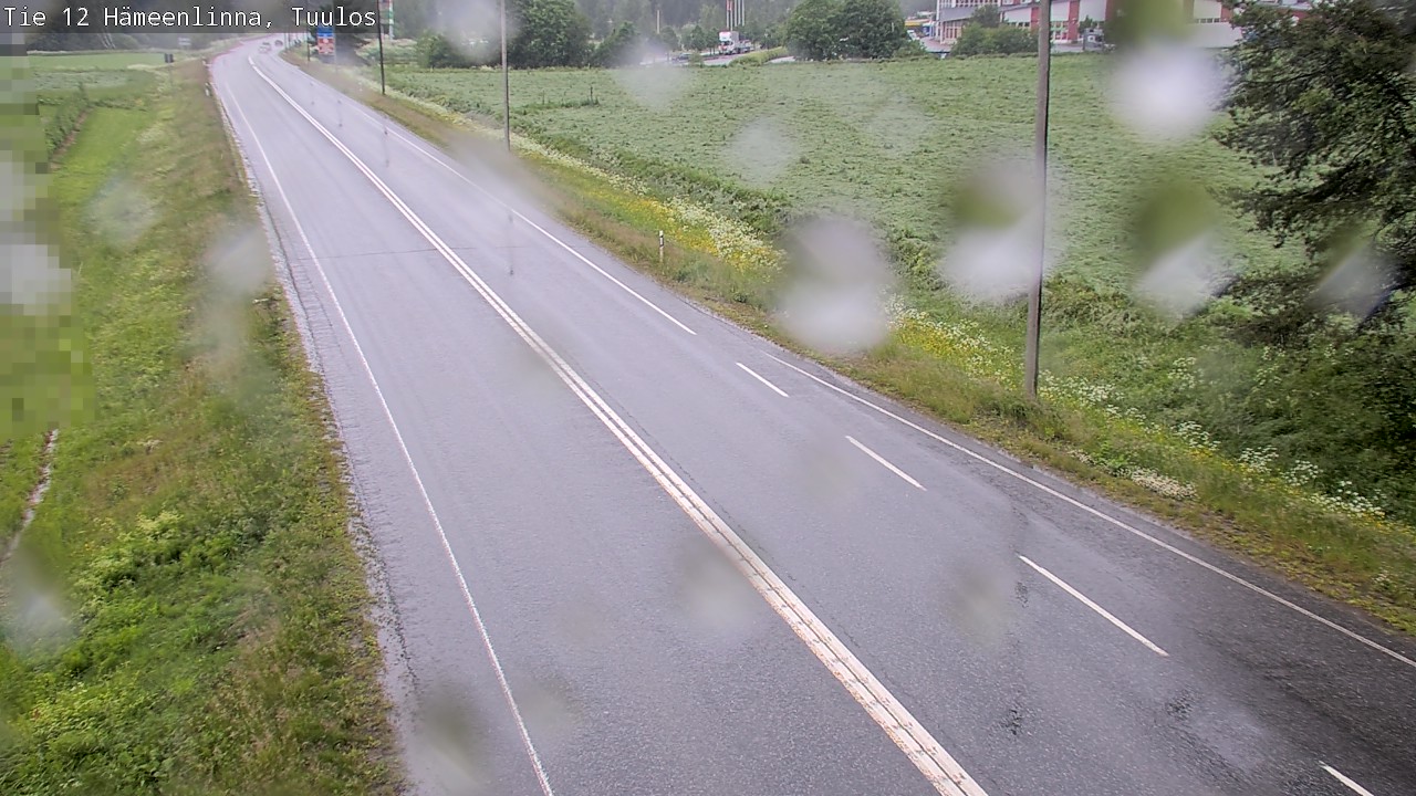 Weather Camera Image Road 12 Hämeenlinna, Tuulos, Hämeenlinna, Kanta-Häme