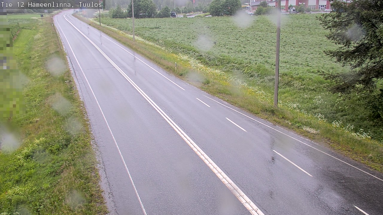 Weather Camera Image Road 12 Hämeenlinna, Tuulos, Hämeenlinna, Kanta-Häme