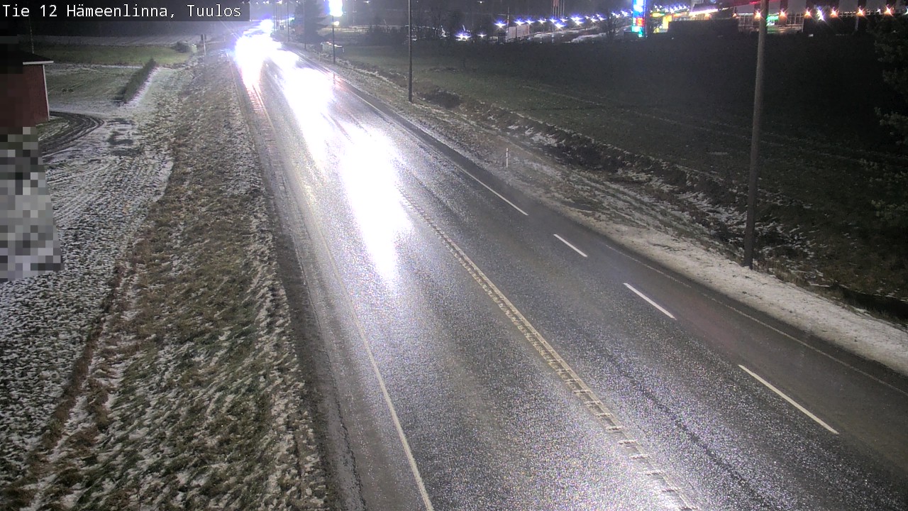 Weather Camera Image Väg 12 Hämeenlinna, Tuulos, Hämeenlinna, Kanta-Häme