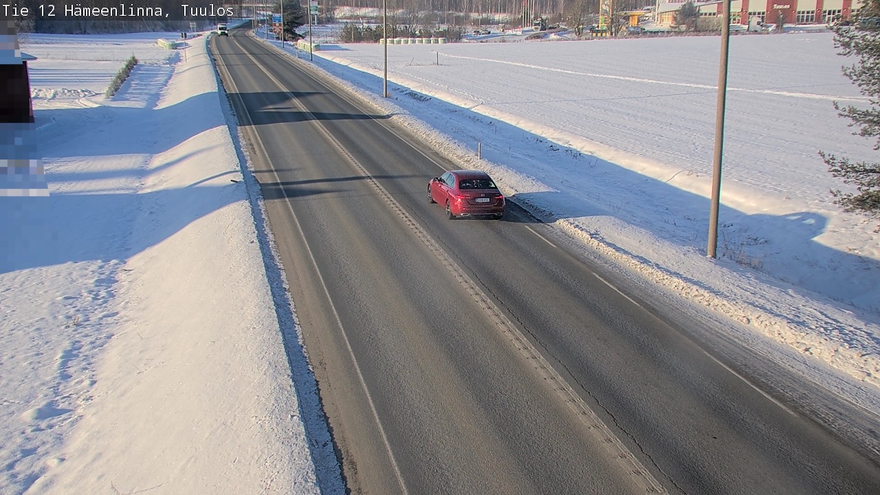 Weather Camera Image Road 12 Hämeenlinna, Tuulos, Hämeenlinna, Kanta-Häme