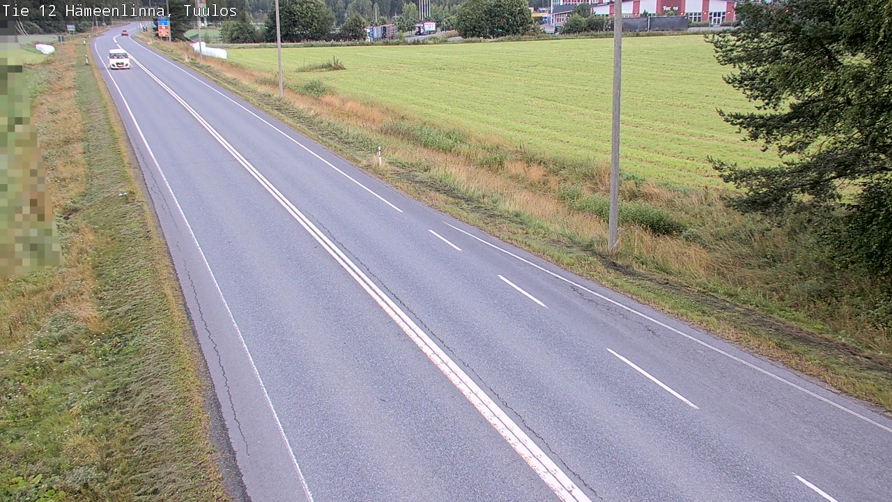 Weather Camera Image Road 12 Hämeenlinna, Tuulos, Hämeenlinna, Kanta-Häme