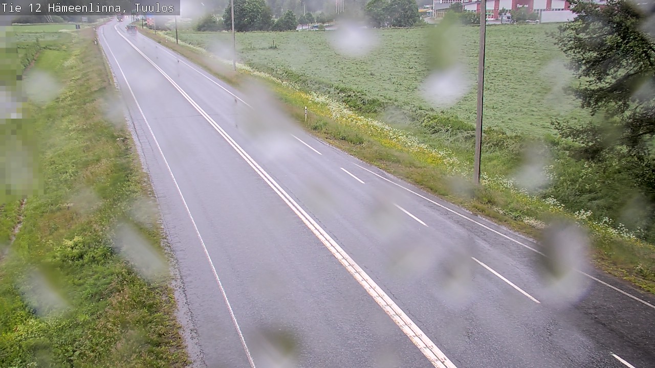 Weather Camera Image Road 12 Hämeenlinna, Tuulos, Hämeenlinna, Kanta-Häme