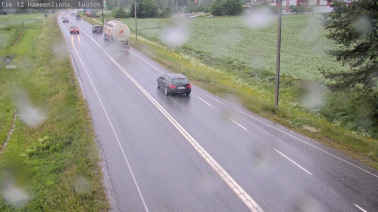 Weather Camera Image Väg 12 Hämeenlinna, Tuulos, Hämeenlinna, Kanta-Häme