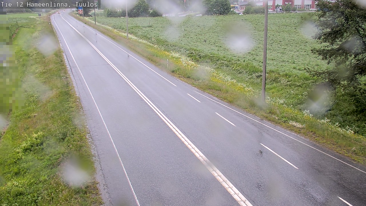 Weather Camera Image Road 12 Hämeenlinna, Tuulos, Hämeenlinna, Kanta-Häme