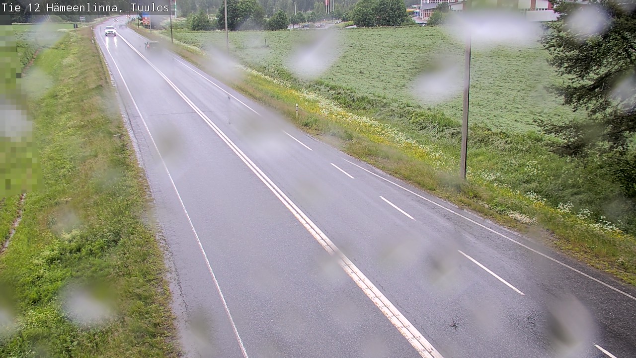 Weather Camera Image Road 12 Hämeenlinna, Tuulos, Hämeenlinna, Kanta-Häme