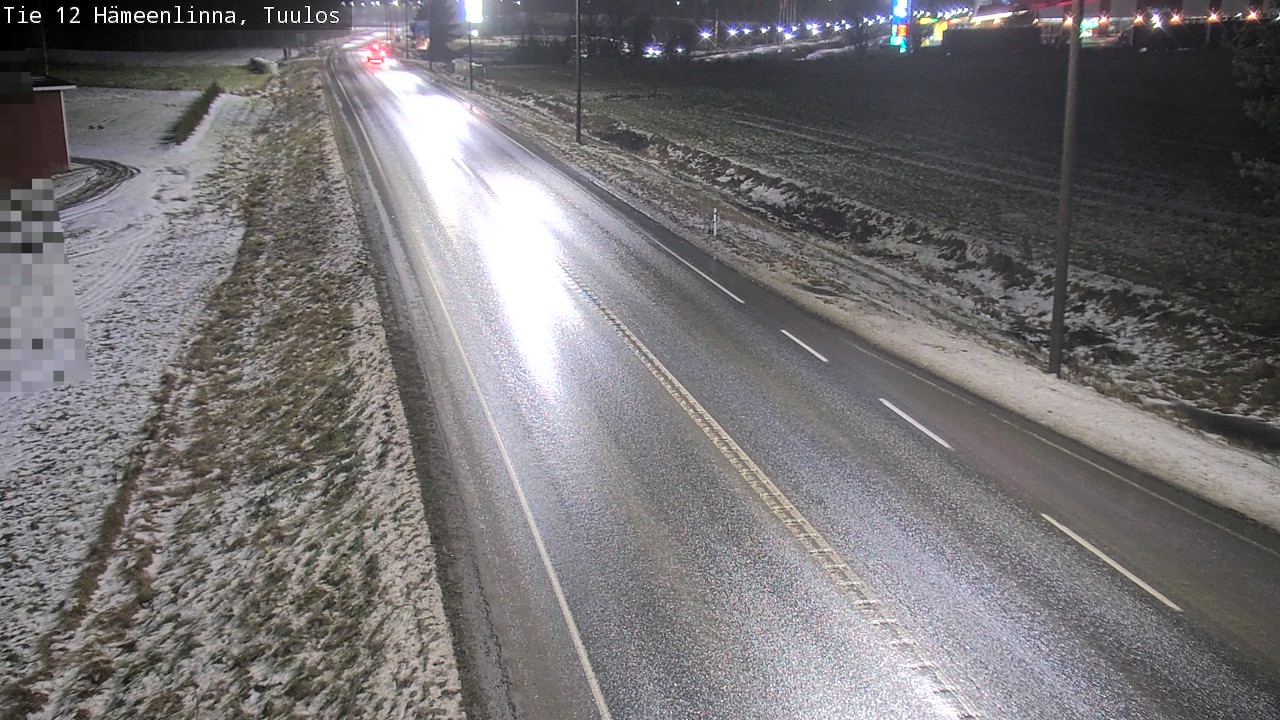 Weather Camera Image Väg 12 Hämeenlinna, Tuulos, Hämeenlinna, Kanta-Häme