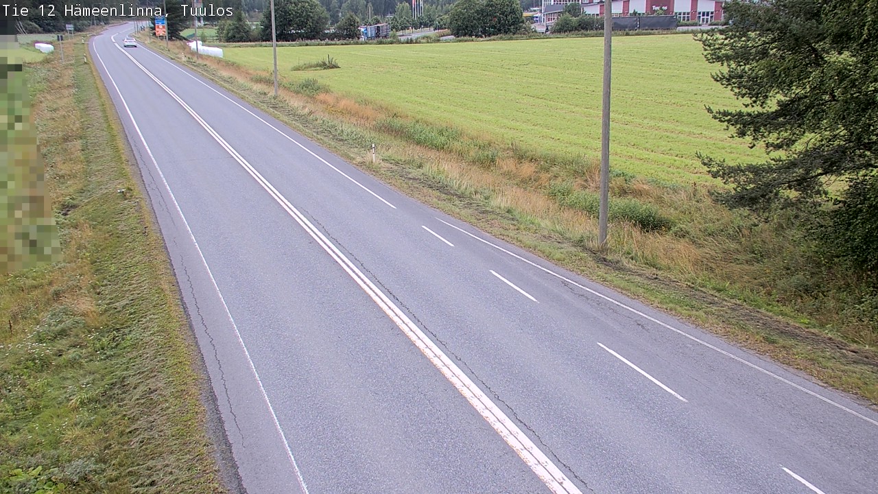 Weather Camera Image Road 12 Hämeenlinna, Tuulos, Hämeenlinna, Kanta-Häme