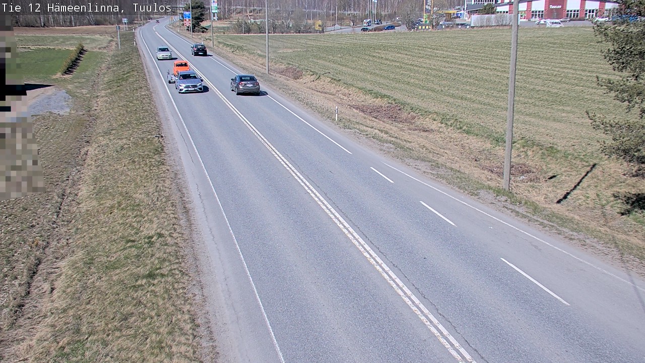 Kelikamerat Kuva Tie 12 Hämeenlinna, Tuulos, Hämeenlinna, Kanta-Häme