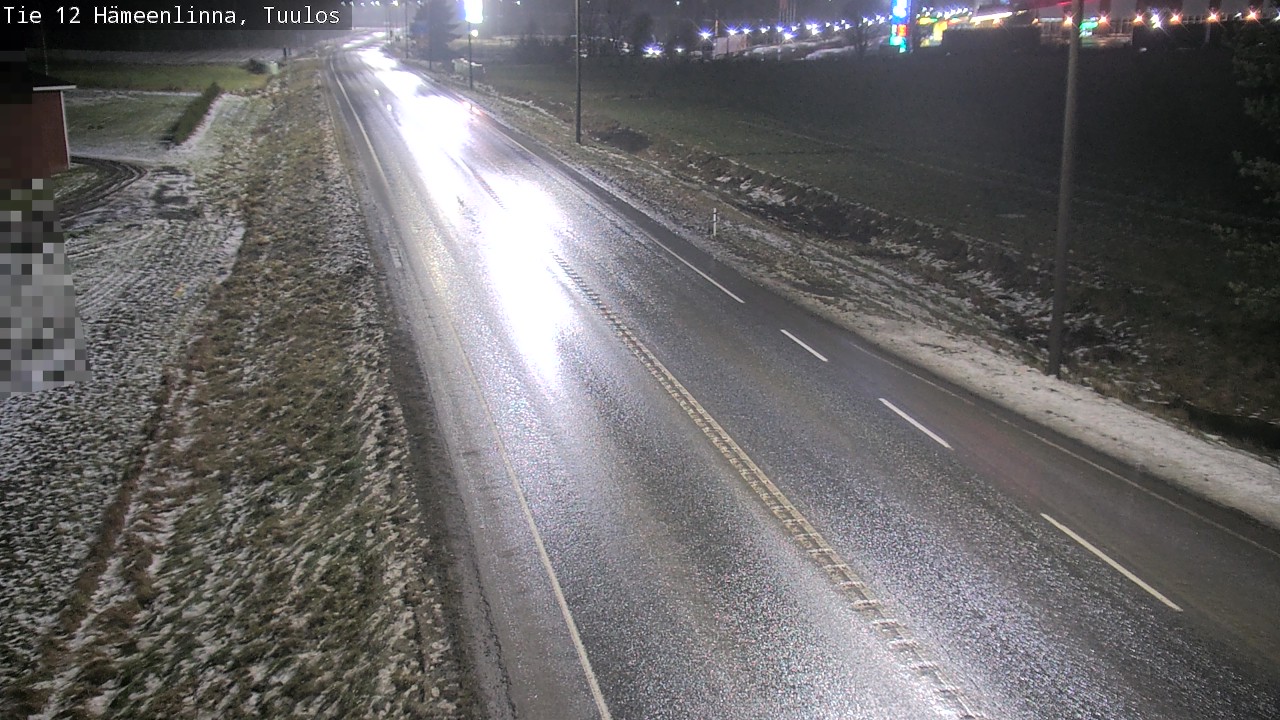 Weather Camera Image Väg 12 Hämeenlinna, Tuulos, Hämeenlinna, Kanta-Häme
