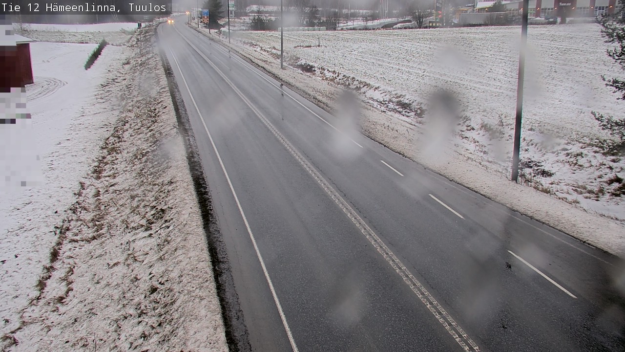Weather Camera Image Väg 12 Hämeenlinna, Tuulos, Hämeenlinna, Kanta-Häme