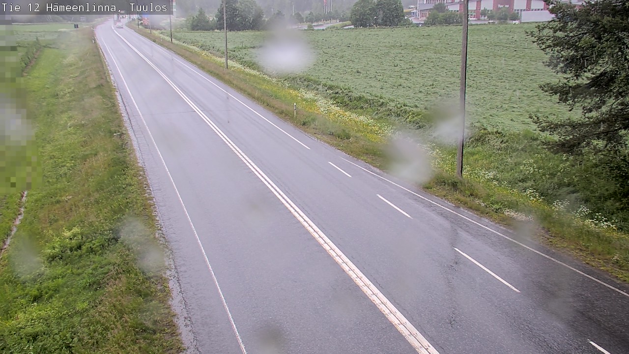 Weather Camera Image Road 12 Hämeenlinna, Tuulos, Hämeenlinna, Kanta-Häme