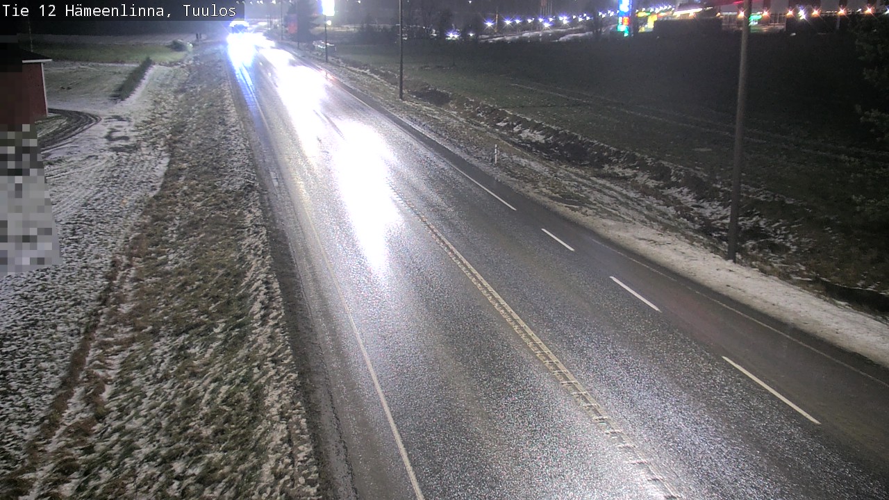 Weather Camera Image Väg 12 Hämeenlinna, Tuulos, Hämeenlinna, Kanta-Häme