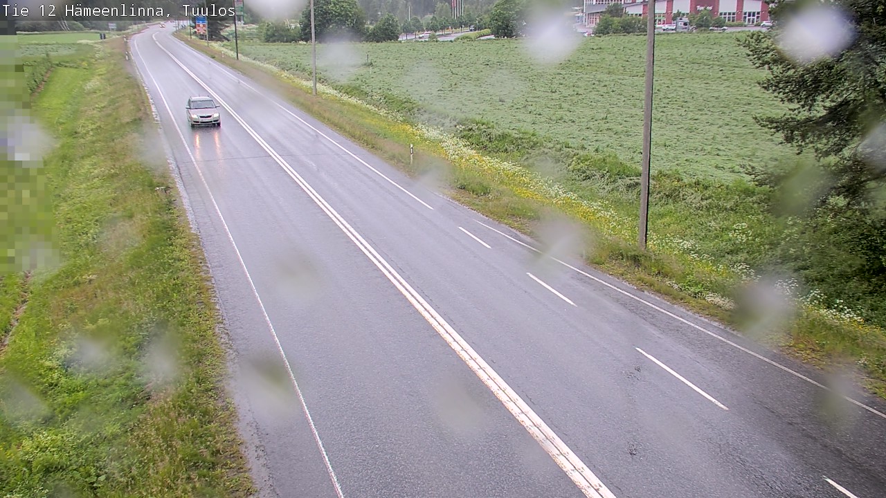 Weather Camera Image Road 12 Hämeenlinna, Tuulos, Hämeenlinna, Kanta-Häme