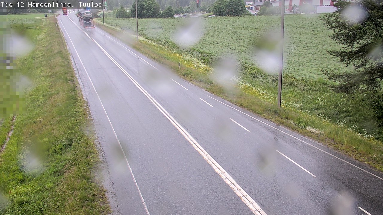 Weather Camera Image Road 12 Hämeenlinna, Tuulos, Hämeenlinna, Kanta-Häme