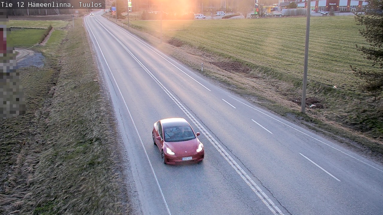 Kelikamerat Kuva Tie 12 Hämeenlinna, Tuulos, Hämeenlinna, Kanta-Häme