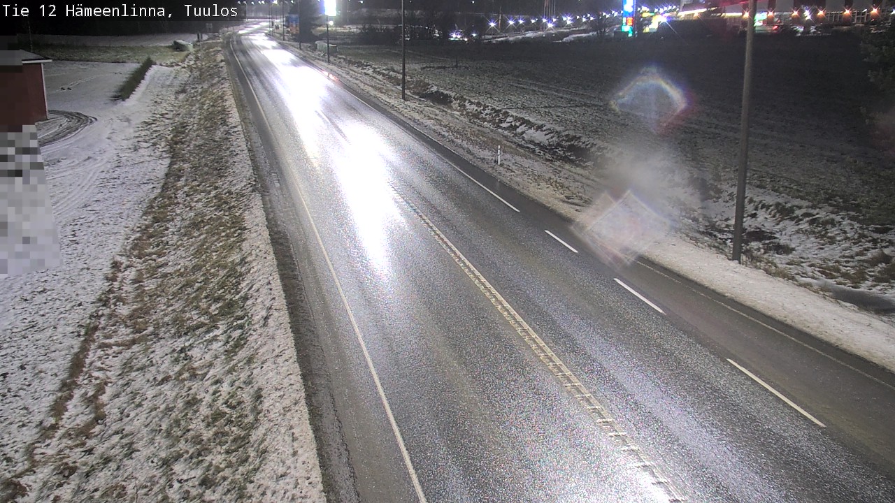 Weather Camera Image Väg 12 Hämeenlinna, Tuulos, Hämeenlinna, Kanta-Häme