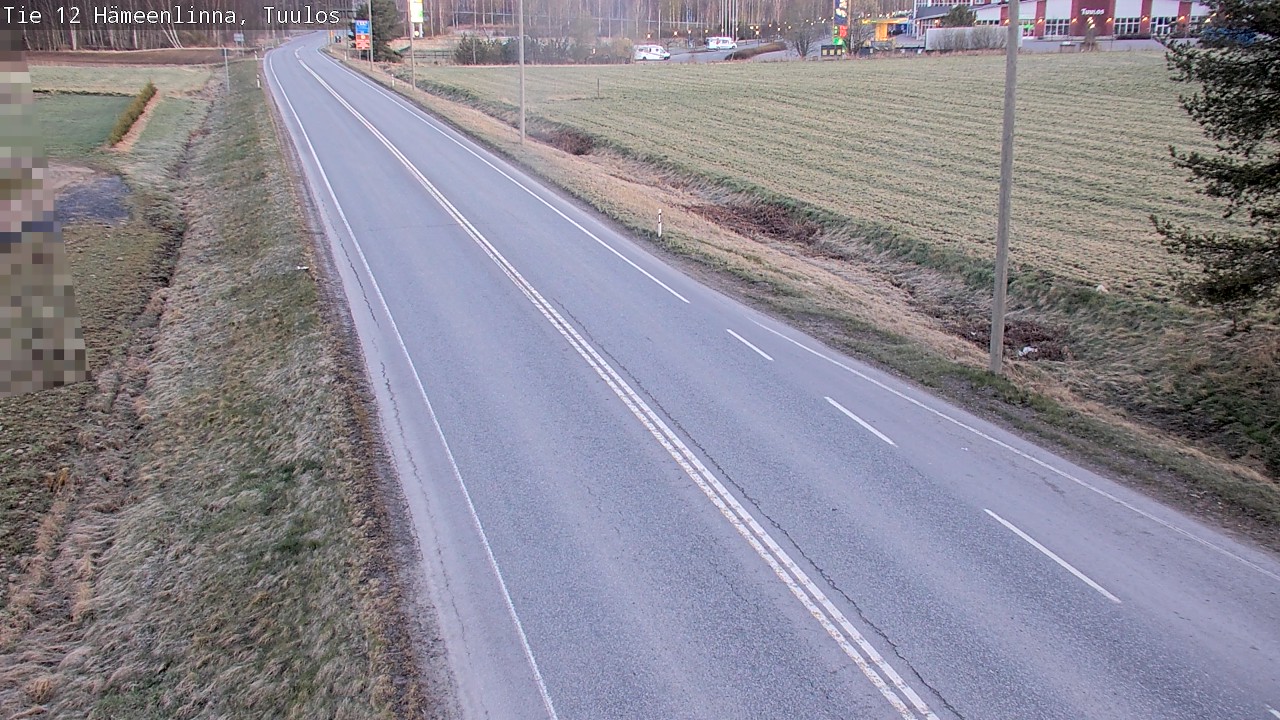 Weather Camera Image Road 12 Hämeenlinna, Tuulos, Hämeenlinna, Kanta-Häme