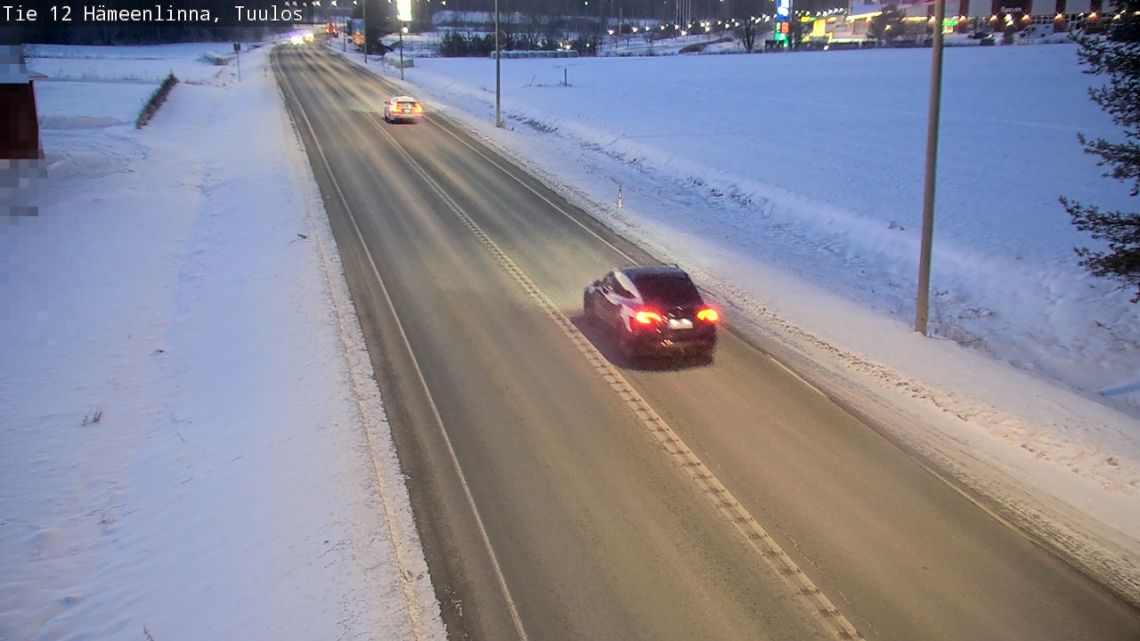 Kelikamerat Kuva Tie 12 Hämeenlinna, Tuulos, Hämeenlinna, Kanta-Häme