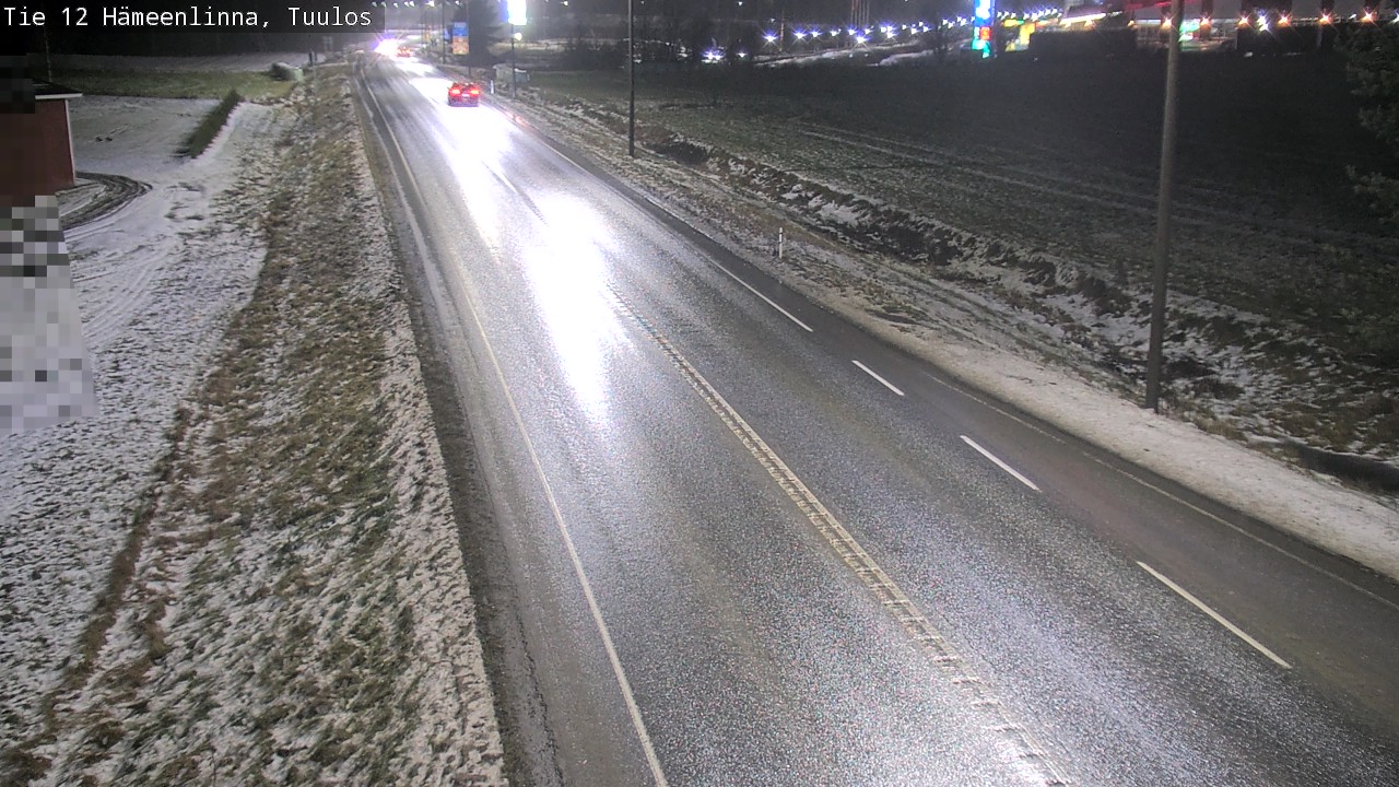 Weather Camera Image Väg 12 Hämeenlinna, Tuulos, Hämeenlinna, Kanta-Häme