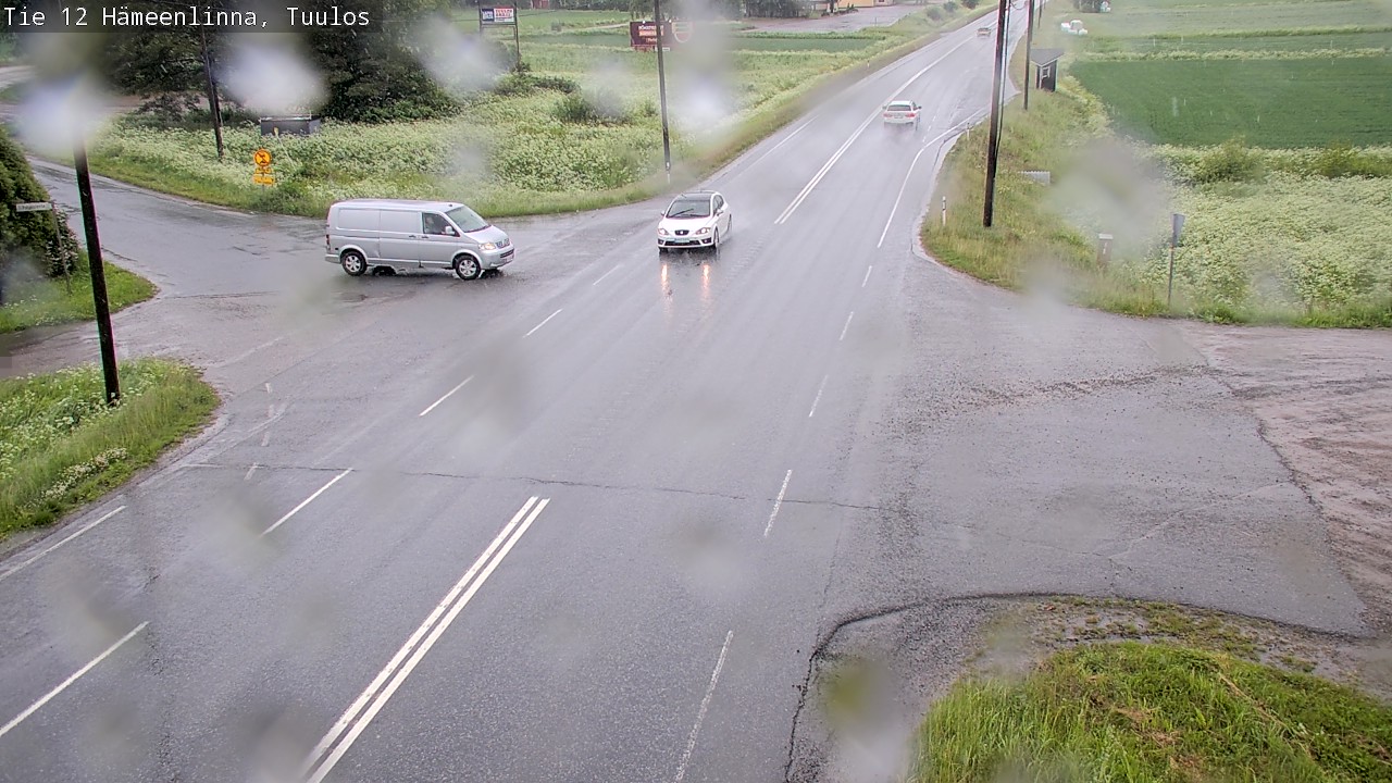 Weather Camera Image Väg 12 Hämeenlinna, Tuulos, Hämeenlinna, Kanta-Häme