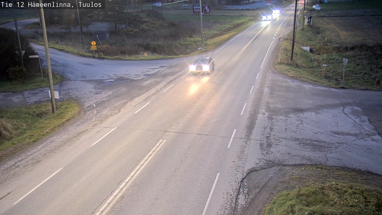 Kelikamerat Kuva Tie 12 Hämeenlinna, Tuulos, Hämeenlinna, Kanta-Häme