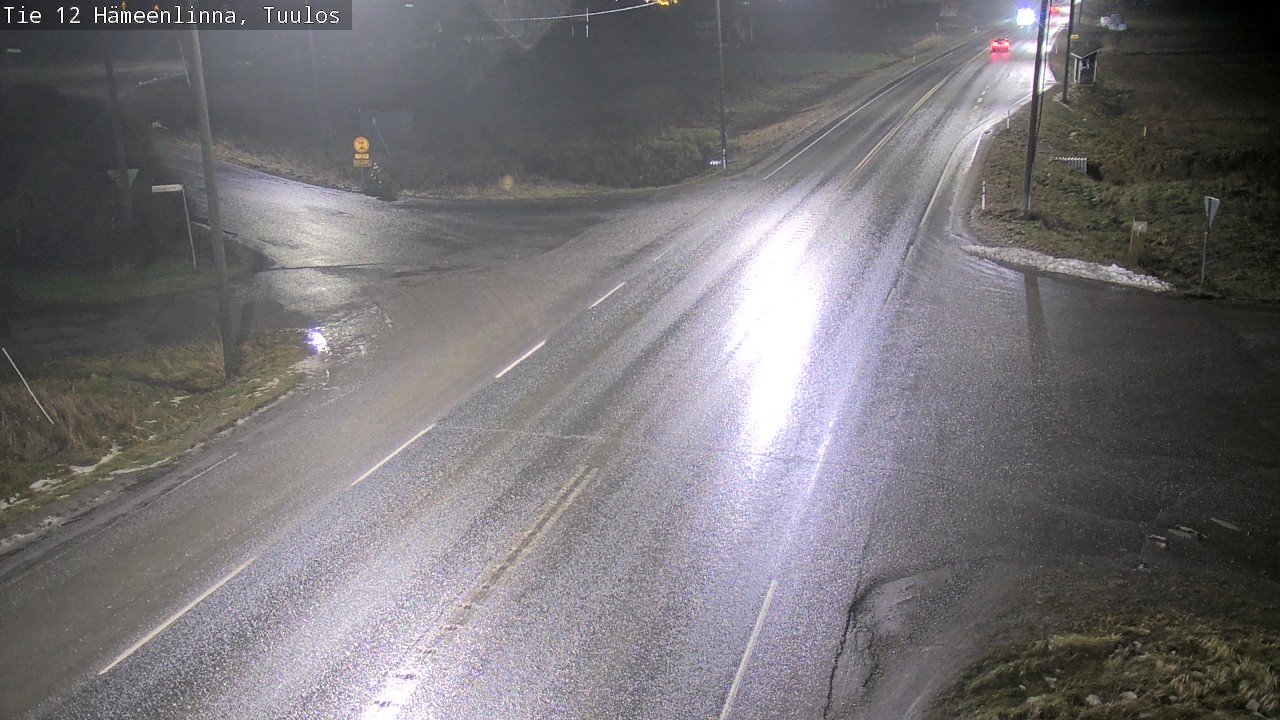 Weather Camera Image Väg 12 Hämeenlinna, Tuulos, Hämeenlinna, Kanta-Häme