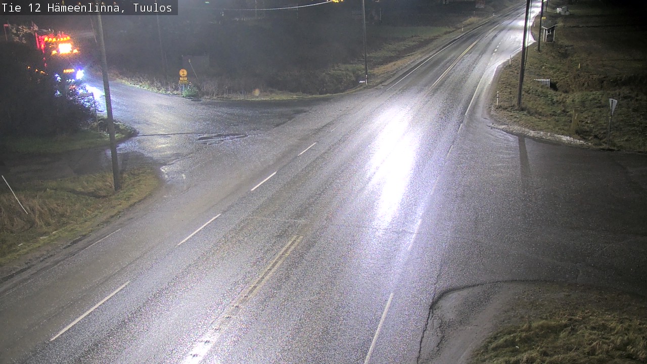 Weather Camera Image Väg 12 Hämeenlinna, Tuulos, Hämeenlinna, Kanta-Häme