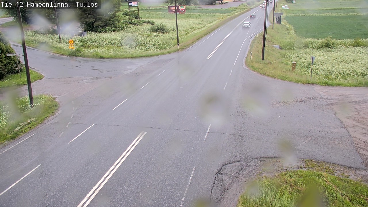 Weather Camera Image Väg 12 Hämeenlinna, Tuulos, Hämeenlinna, Kanta-Häme