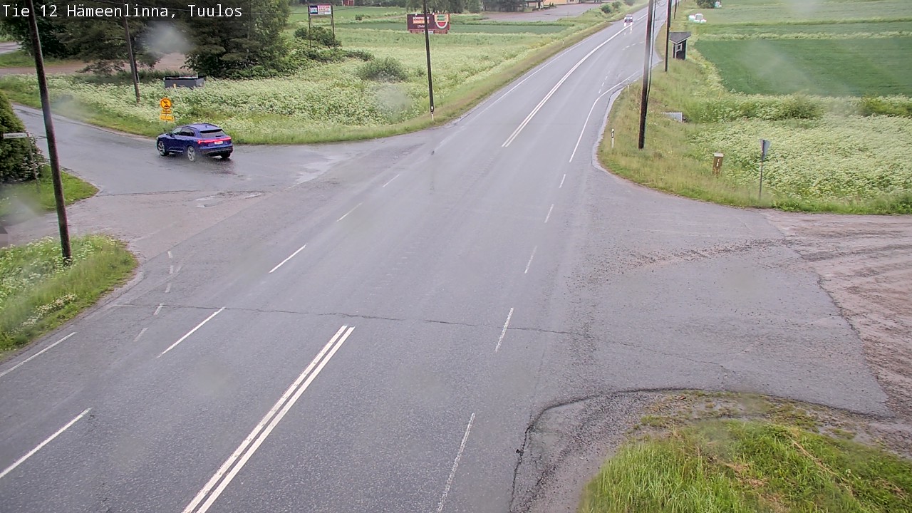 Weather Camera Image Väg 12 Hämeenlinna, Tuulos, Hämeenlinna, Kanta-Häme