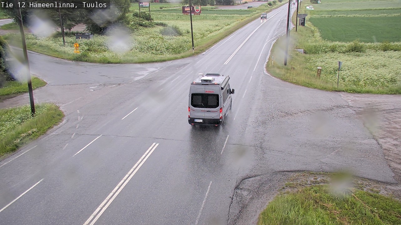 Weather Camera Image Väg 12 Hämeenlinna, Tuulos, Hämeenlinna, Kanta-Häme