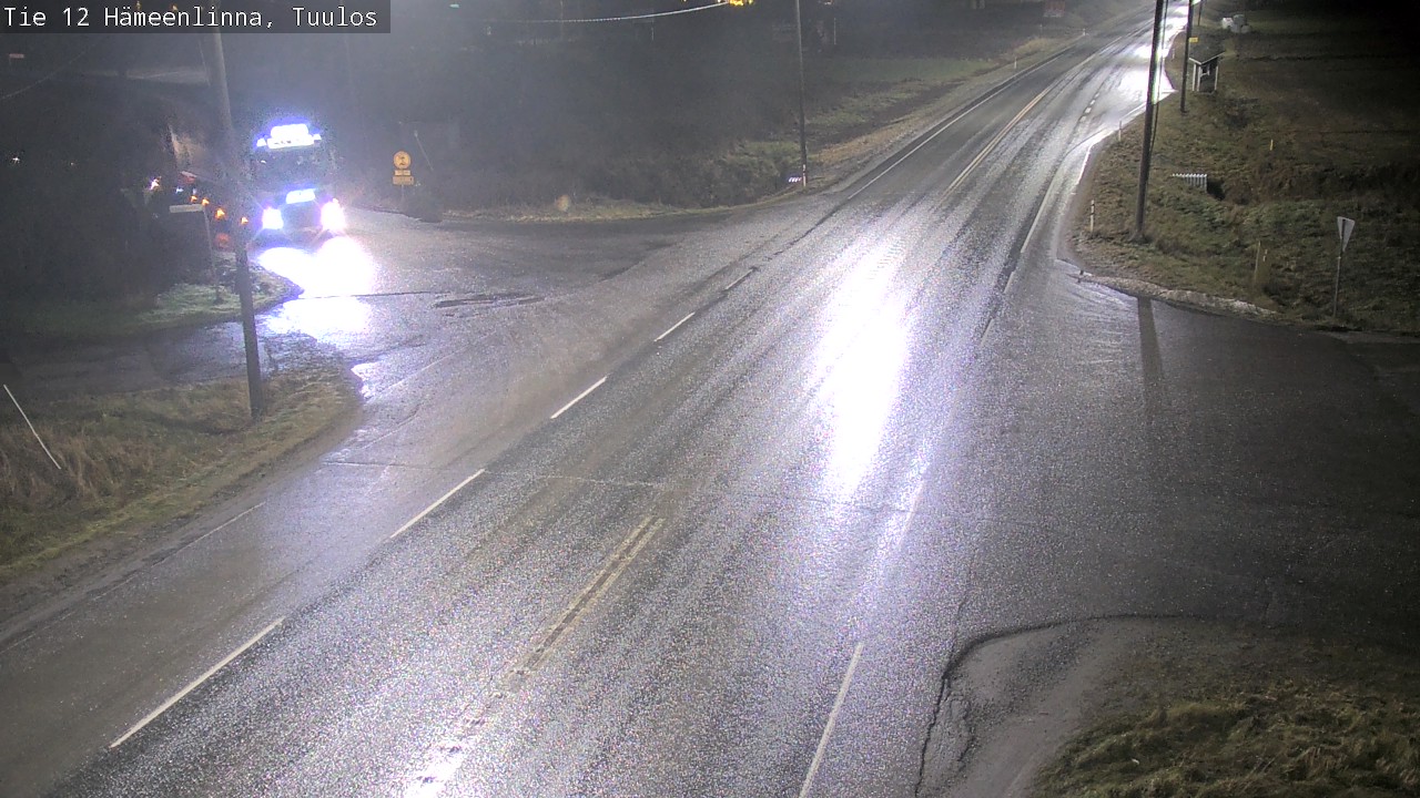 Weather Camera Image Väg 12 Hämeenlinna, Tuulos, Hämeenlinna, Kanta-Häme